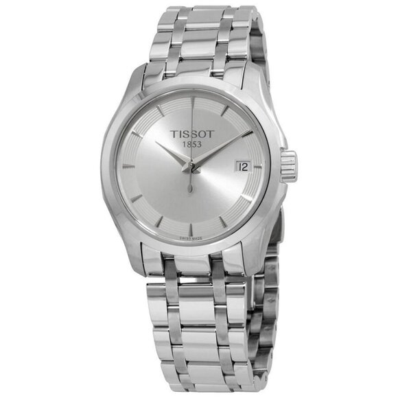 FX02828B NWT Tissot Fashion Ladies Quartz Steel Authentic Watch - Picture 1 of 3
